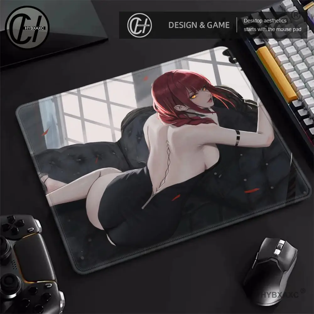 

Бензопила аниме человек коврик для мыши геймер девушка Makima игровые аксессуары коврик для мыши маленькая клавиатура настольные коврики коврик для компьютерной клавиатуры