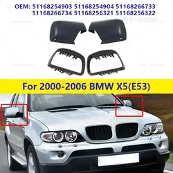 For 2000-2006 BMW X5(E53) Wing Door Mirror Cover Casing 51168254903 51168254904 51168266733 51168266734 51168256321 51168256322