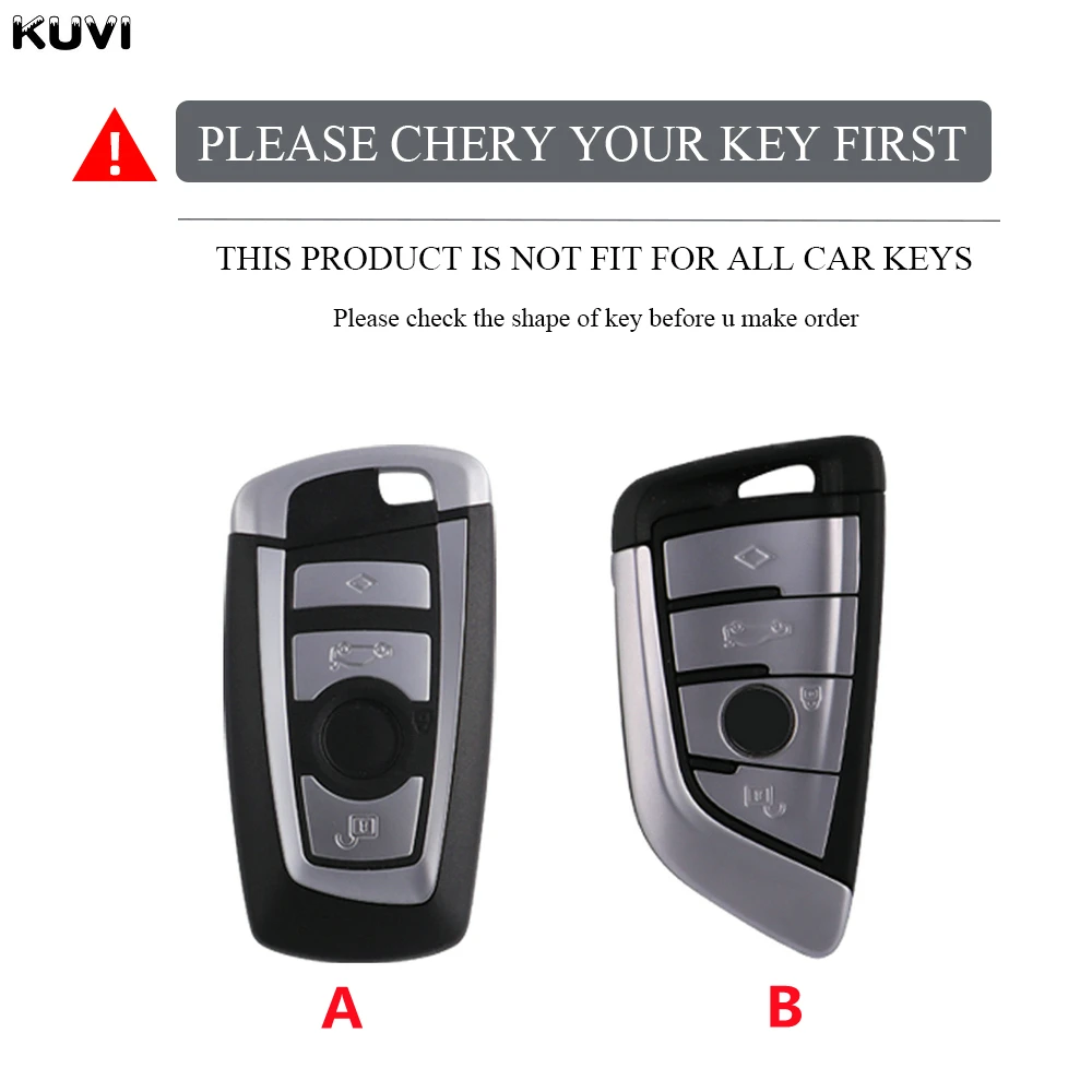 ABS Carbon Fiber Car Key Case Cover For BMW F30 F31 F32 F34 F20 F21 F07 F10 1 3 5 7 Series X1 X3 G01 X4 G02 X5 F15 F16 M3 M4