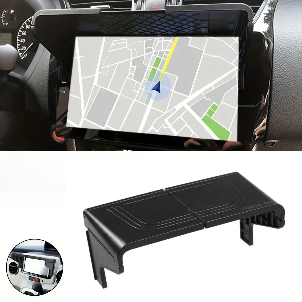 Car GPS Navigation Sun Shade 7-12 Inch Anti-Glare Visor Display Screen Cover Auto Interior Accessory Universal Fit Easy Install