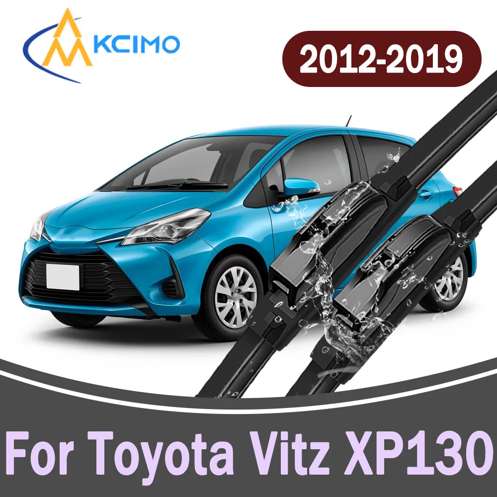 

All-Weather Front Windscreen Wiper Blades For Toyota Vitz XP130 2012-2019 High Quality Car Windshield Replacement Parts 2Pcs
