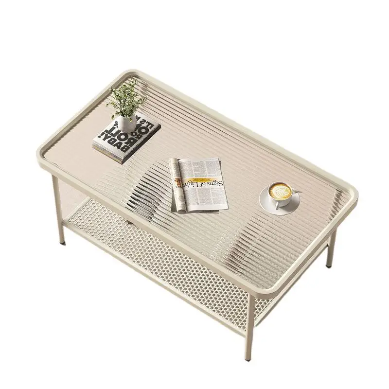 

Changhong, glass, coffee table, light luxury, modern, living room, home, balcony, small apartment, Japanese style