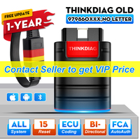 2025 THINKCAR Thinkdiag Hot Version Full System All Car 16 Reset Service OBD2 Diagnostic Tool ECU Coding Active Test 1 Year Free