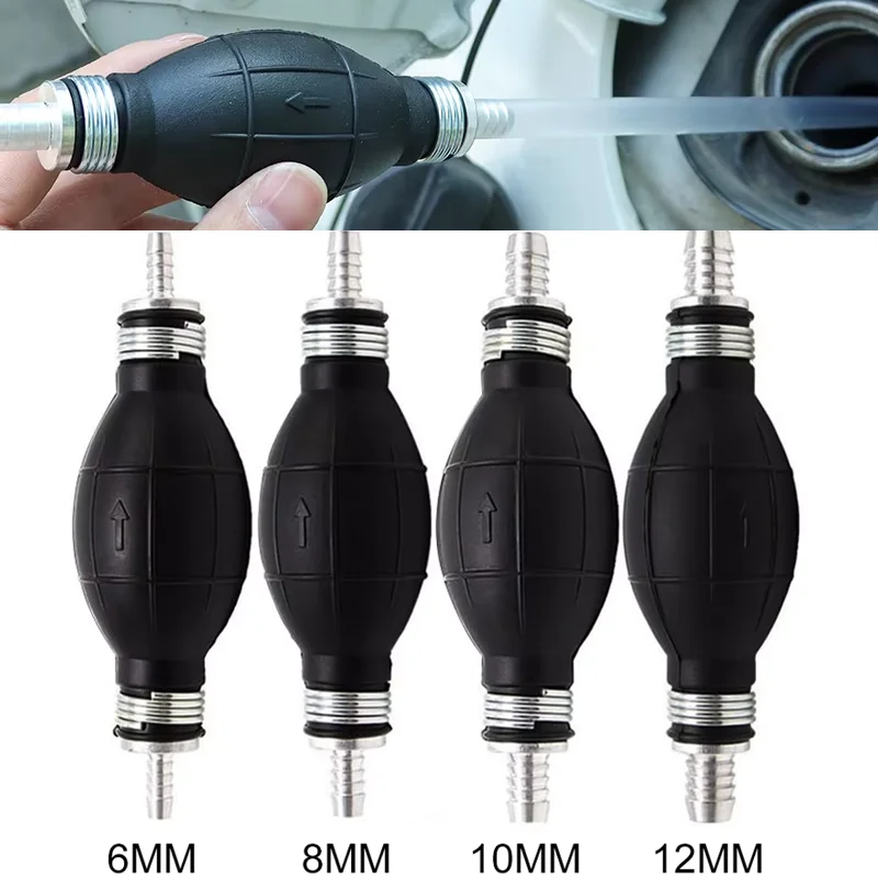 

Hand Fuel Pump Line Universal High-quality Best-selling Rubber Aluminum Hand Diesel Primer Bulb Oil Transfer Petrol 6/8/10/12mm