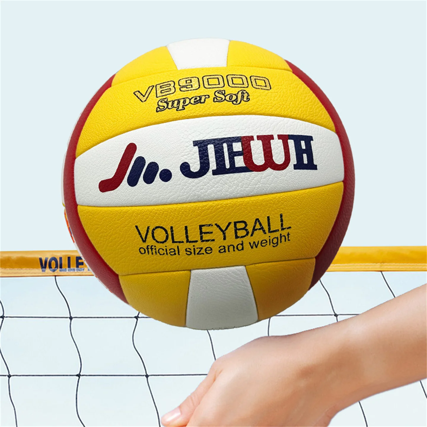 Official Size And Weight No.5 Volleyball Machine Sewing Soft Touch PU Beach Volleyball Adult Indoor Standard Compitition Ball