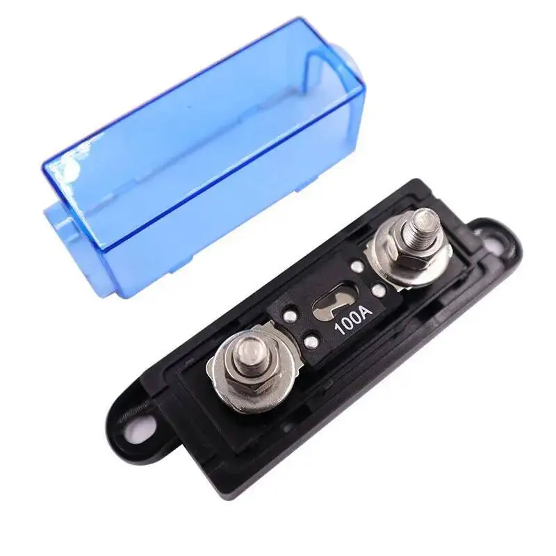 1 Way Universal ANM Power Block Vehicle Fuses Holder Distribution Blocks Camping Car Yacht Box With Plug-In Fuse