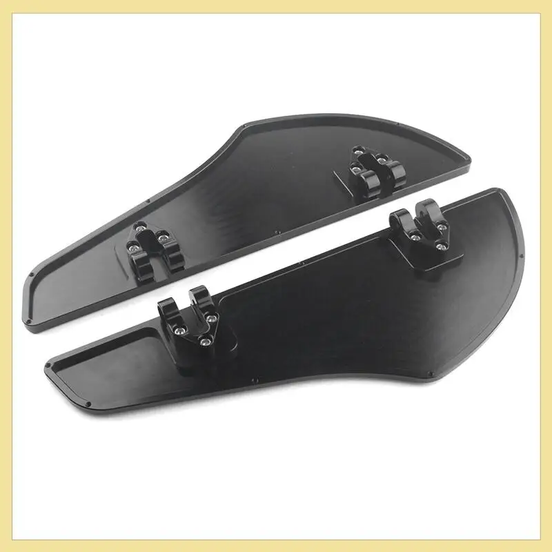 

2Pcs Black Non-Slip Front Floorboards Foot Peg Fit For Dyna Touring Softail Accessories