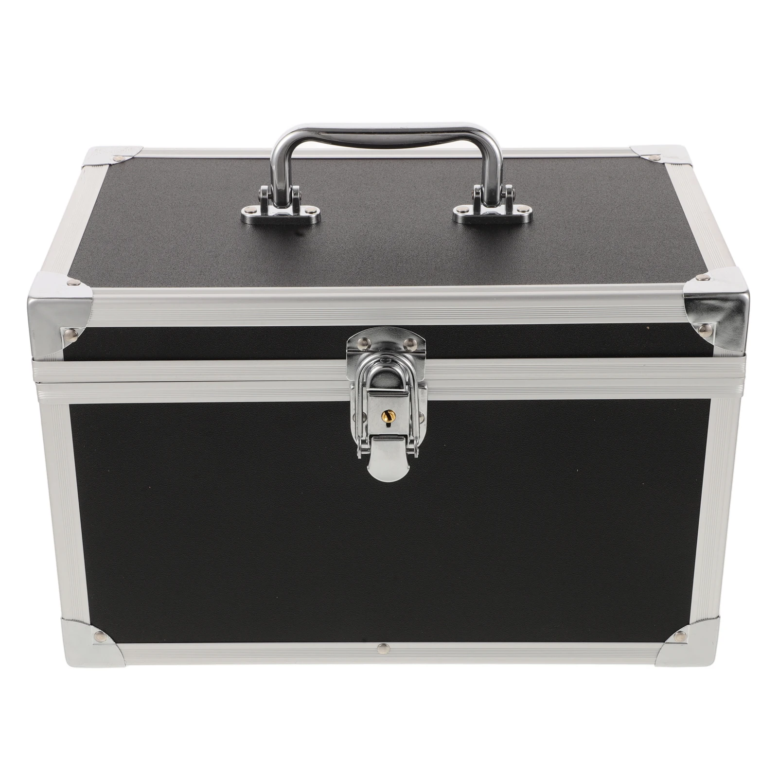 

Aluminum Alloy Tool Weather-Resistant Portable Carrying Case Scratch-Resistant Ergonomic Handle Magician Tool Storage Box For
