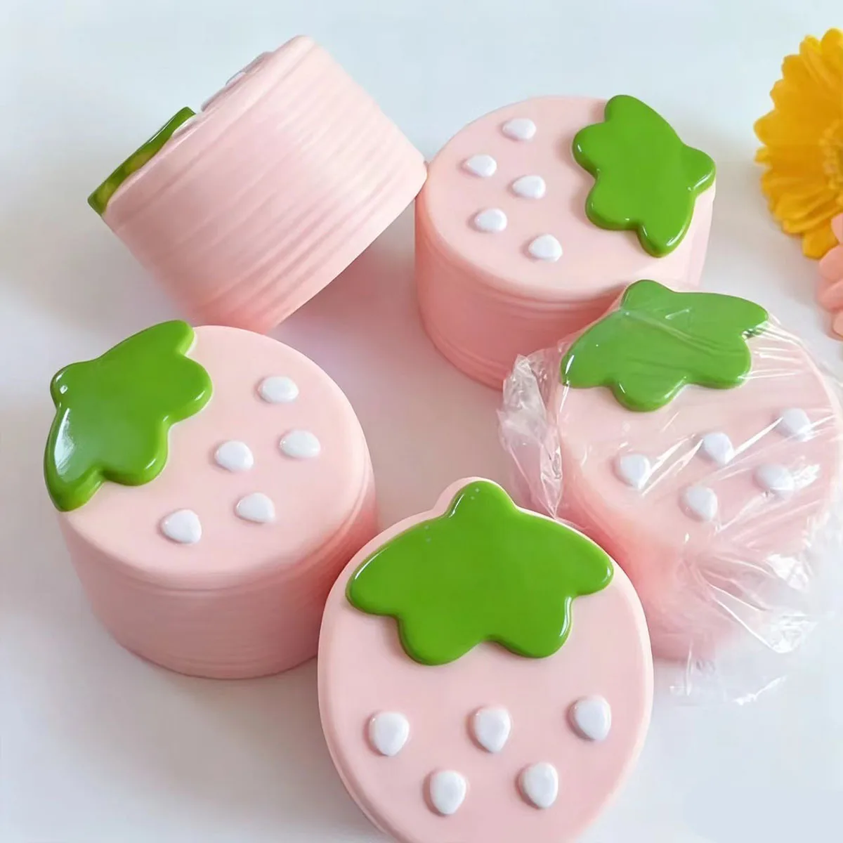 Squishy Simulated Layered Mousse Cake Squeeze gift Soft Stress Relief Slow Rising Sensory Fidget Anxiety Gifts for  Adults
