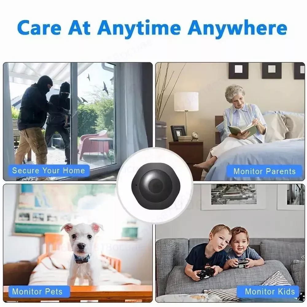 Wifi Smart Home 4K 1080p HD Mini Camera IP Webcam Remote Surveillance Portable Micro Camcorder Night Vision Invisible Espia Cam