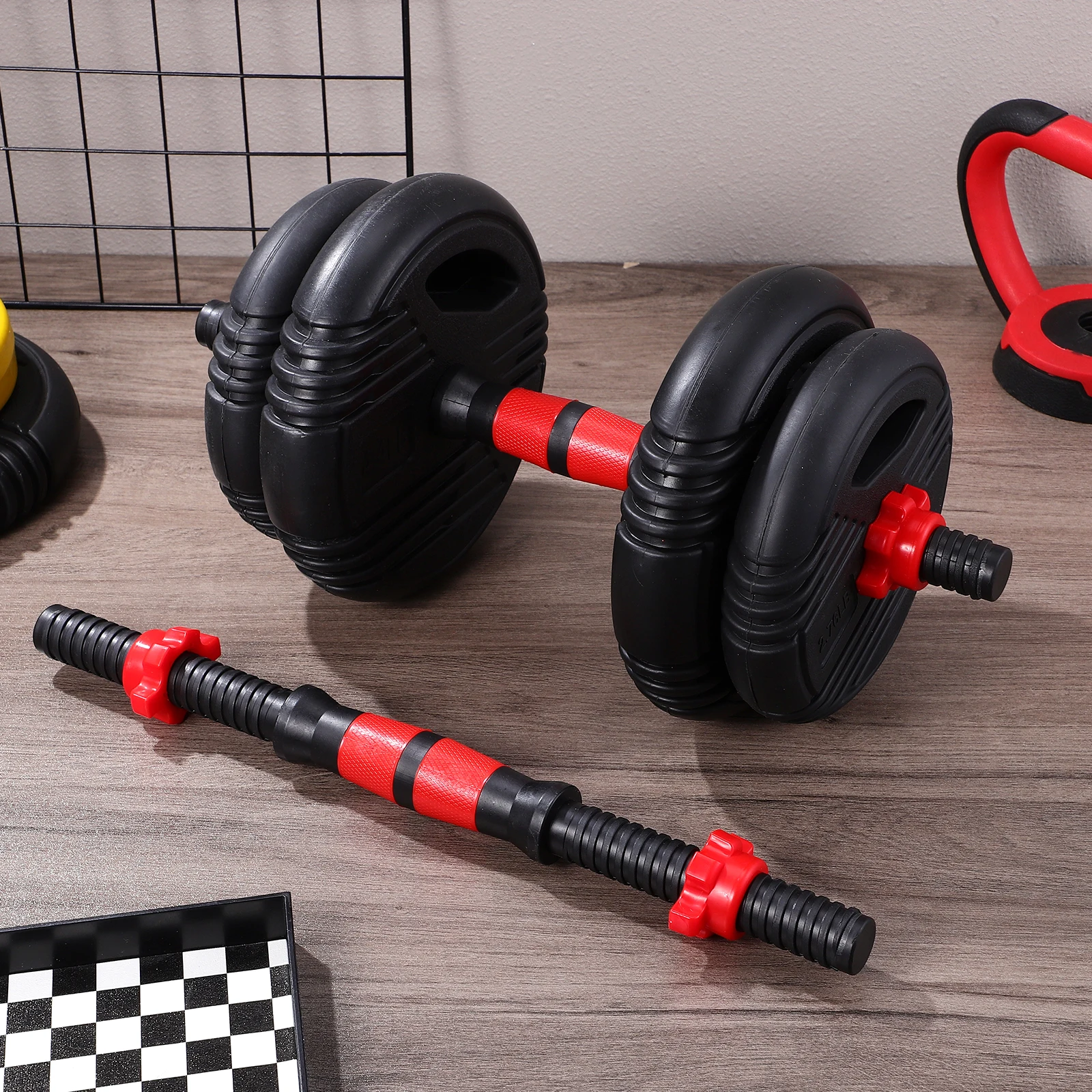 2 Pcs Handle Barbell Accessories Dumbbell Fitness Weight Lifting Spinlock Collar