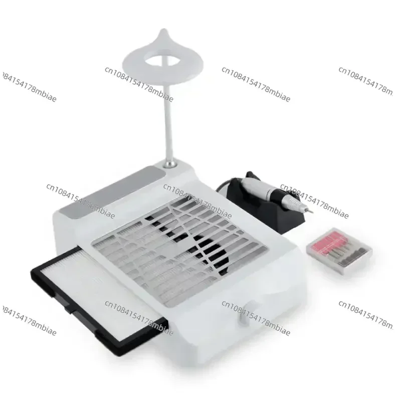 

80w Electric 30000rpm Nail Drill and Dust Collector Vaccum Suction Handpiece Lamp Strong Korea