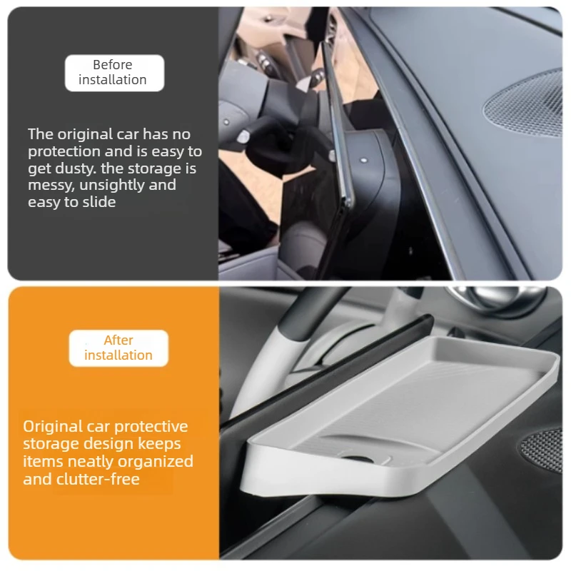 

Central Control Screen Behind The Scenes Storage Box For BYD Sealion 06 DM-i/EV Dashboard ETC Silicone Storage Box Car Supplies
