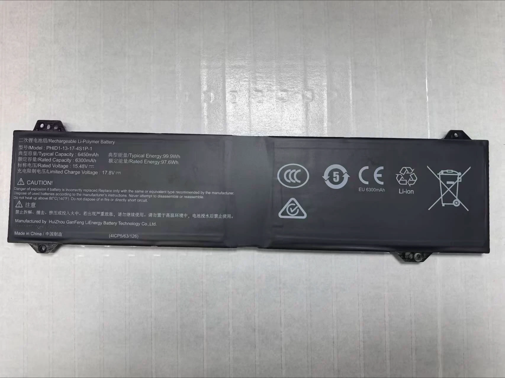 

。.for Mechanical Revolution Yaoshi 16Pro Jiaolong 16S GX ID L - 14-20-4 S 5050 Battery 99Wh.。