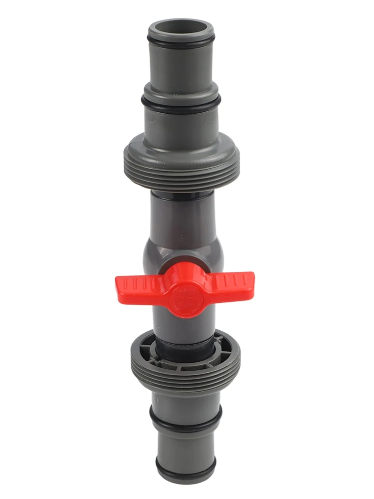 1.5in Plastic Filter Connector Underground Adapter For Swimming And Spa System Quick Setup Weather Resistant Part