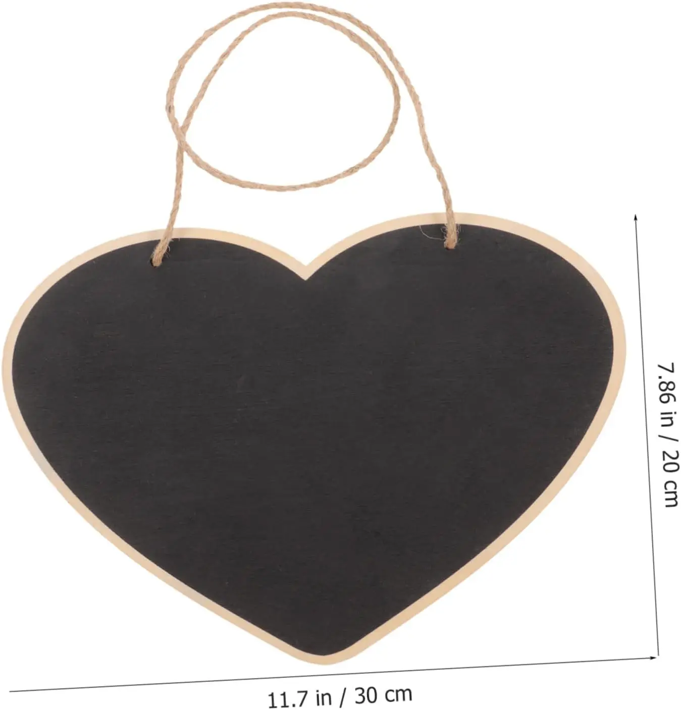 

Подвесная классная вывеска, деревянная доска для заметок, многоразовая доска для письма «сделай сам», домашний офис, кафе-бар, украшение, стена в форме сердца