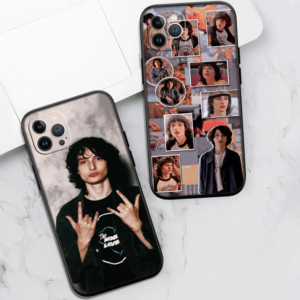 EH30 Finn Wolfhard Soft Silicone Case for iPhone 15 14 13 12 11 Pro Max Mini Plus