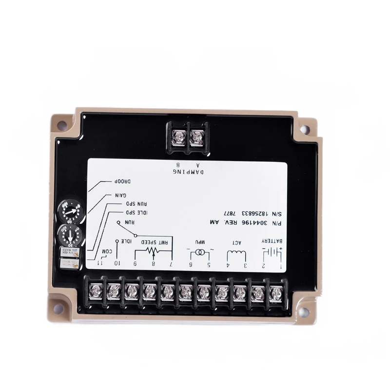 Imagem -02 - Motor Governador Velocidade Controller 3044196 Gerador Control Unit Board Novo