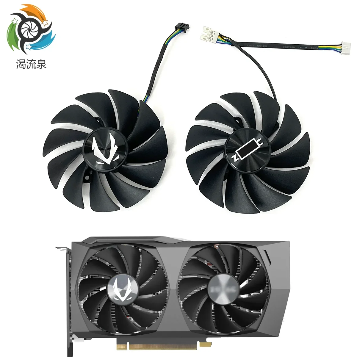 

New 88mm 12V GA92S2U GFY09215M12SPA Cooling fan for Zotac Gaming RTX3050 RTX3060 RTX3060Ti Twin Edge Graphics Card Cooler fan