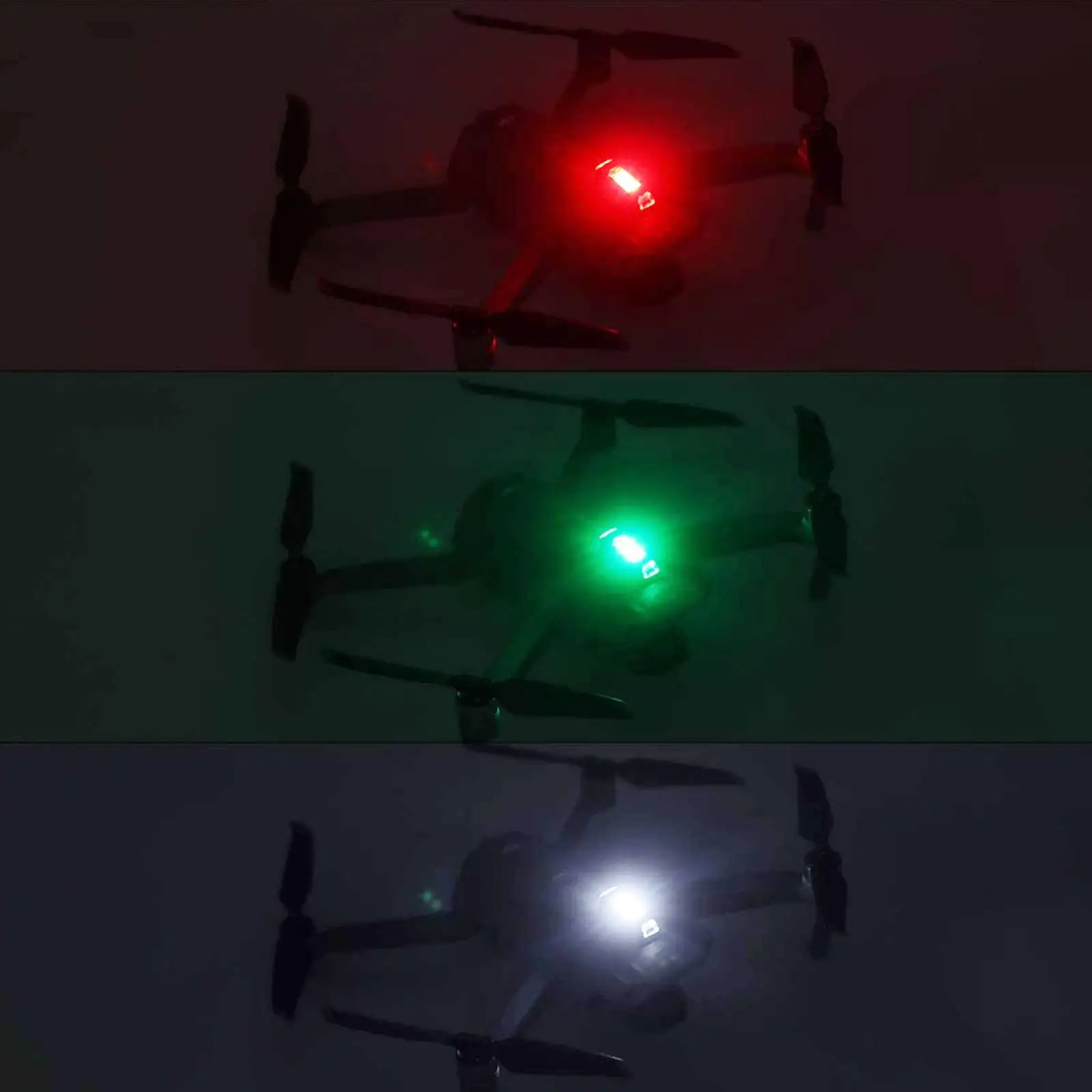 Led Anti-Collision Waarschuwingslampje Mini Signaal Licht Drone Met Strobe Licht 7 Kleuren Richtingaanwijzer Motorfiets