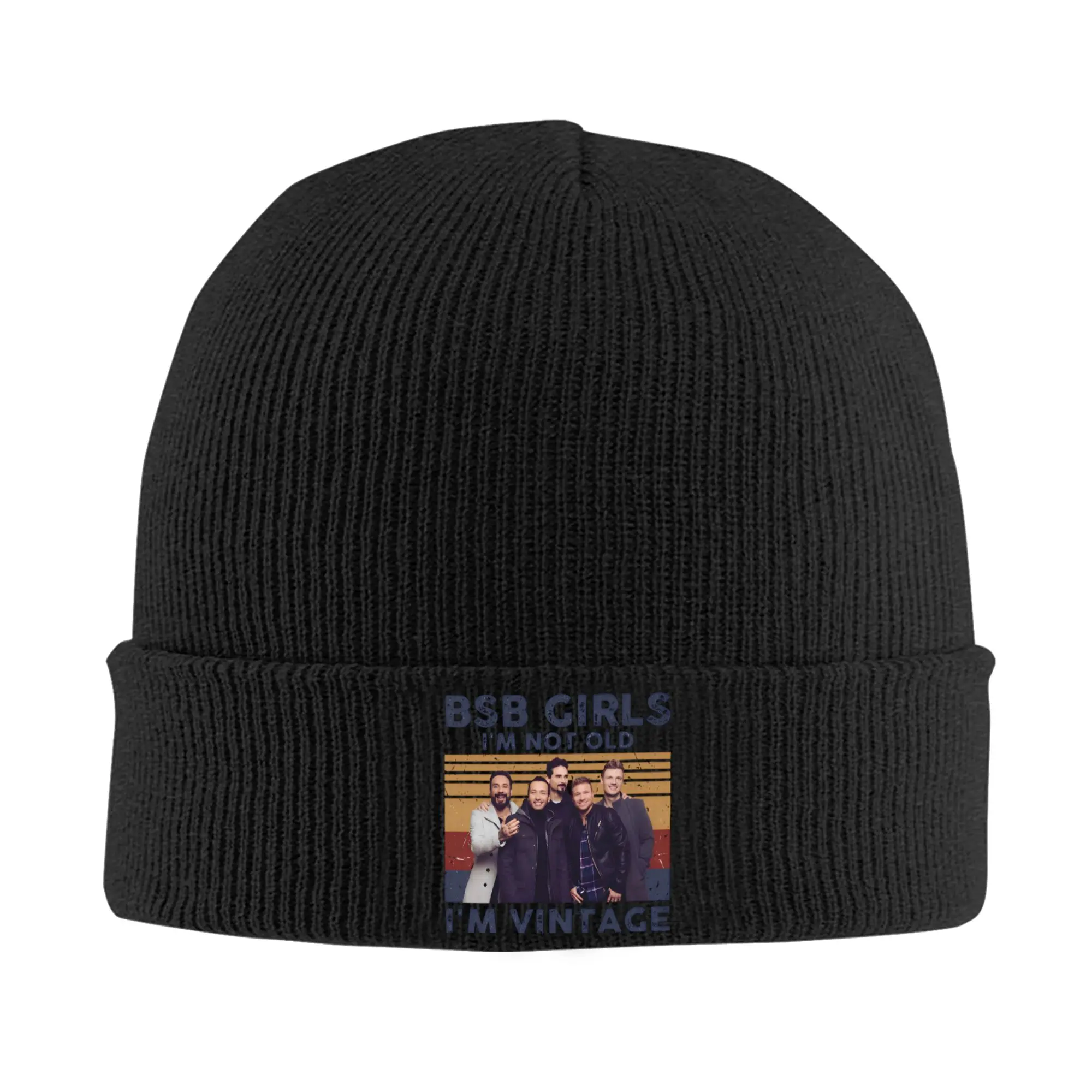 Backstreet Boys Band BSB Bring Memory Back Knitted Hat Beanies Winter Hat Warm Acrylic  Hip Hop Millenniums Tour Cap Men Women