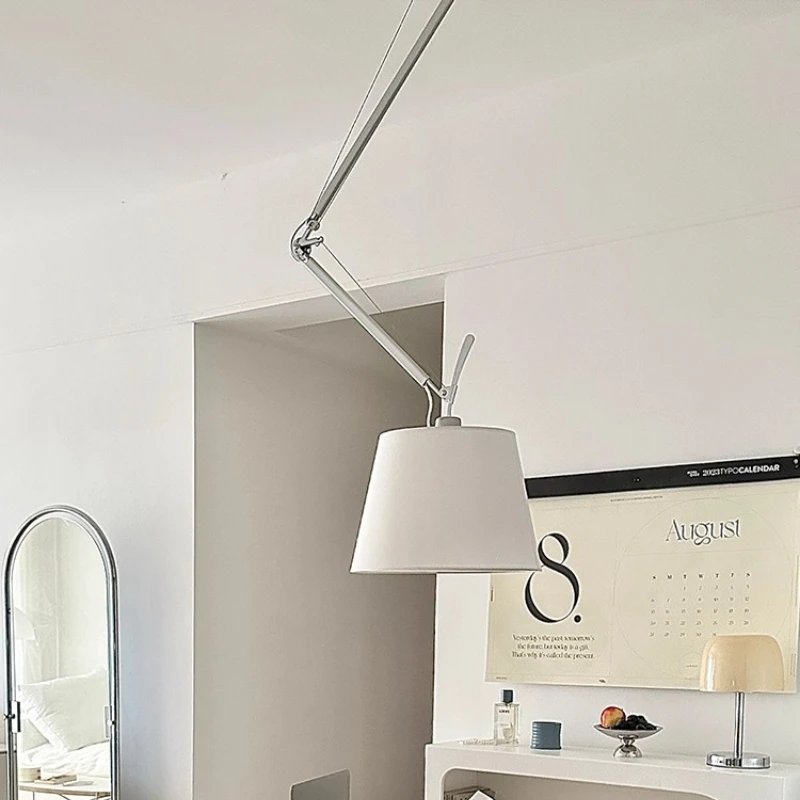 Rocker chandelier displaceable dining room study bedroom folding ambient light