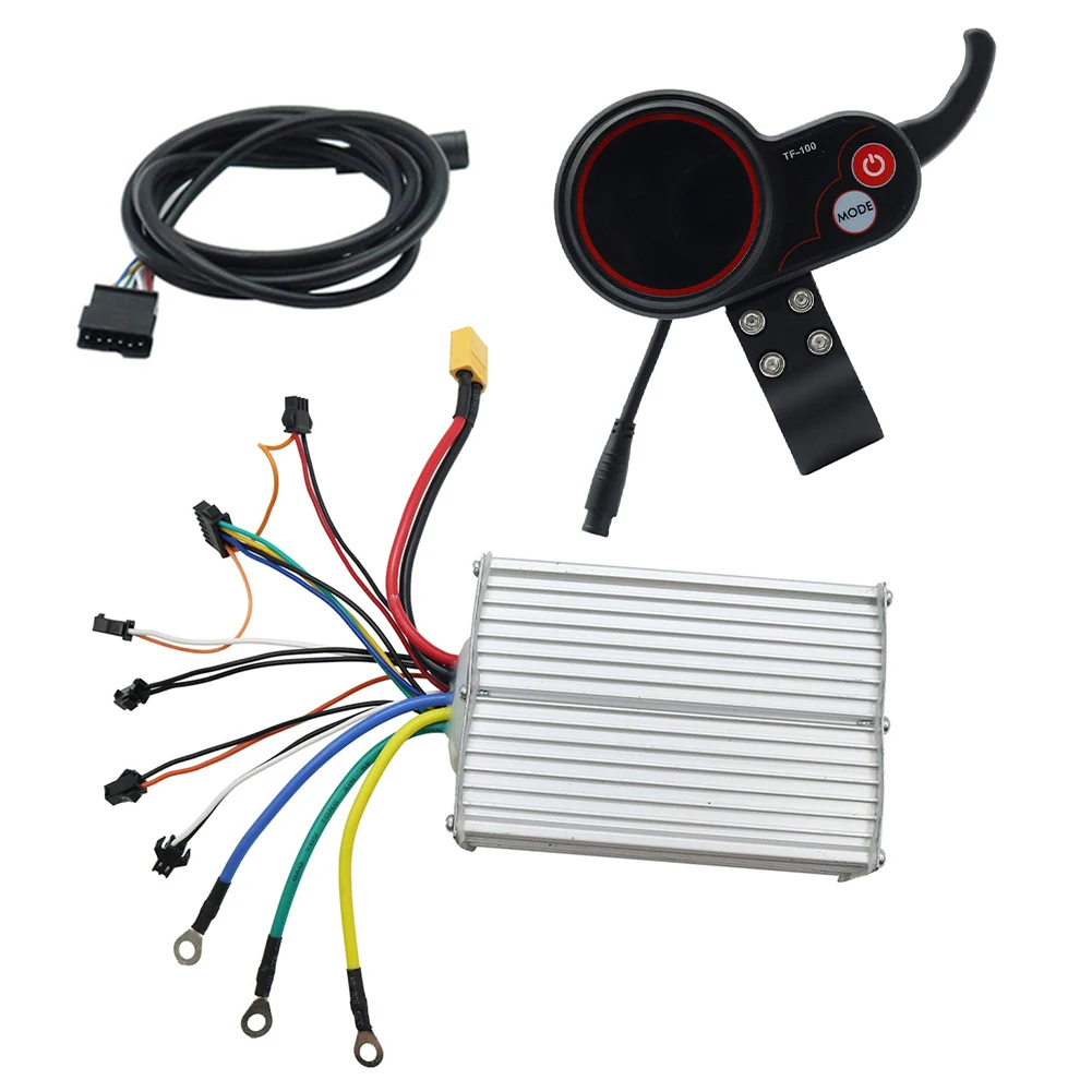 48V 30A Controller Ebike Display Kit Practical To Use 10 Inch Electric Scooter 6pin Display Ebike Upgrade For Ebike