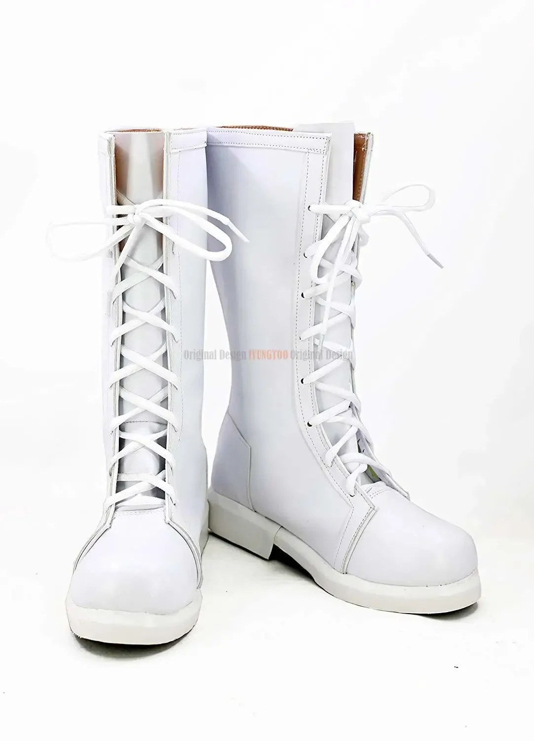 White Blood Cell Shoes Cosplay Anime Cells at Work! White Blood Cell Cosplay Boots White Shoes Custom Made Any Size