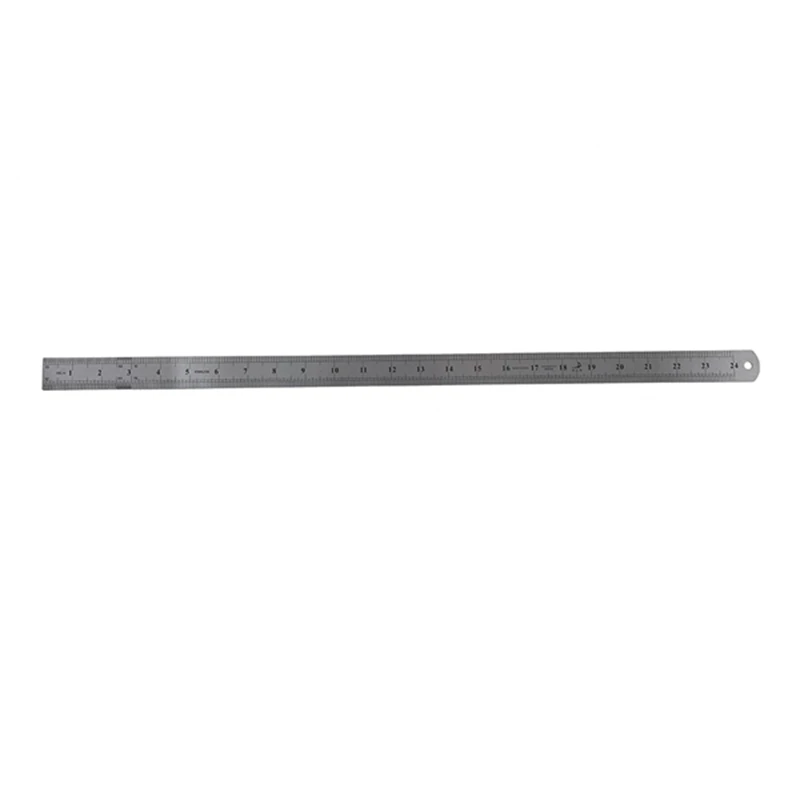 60Cm Stainless Metal Measuring Straight Ruler