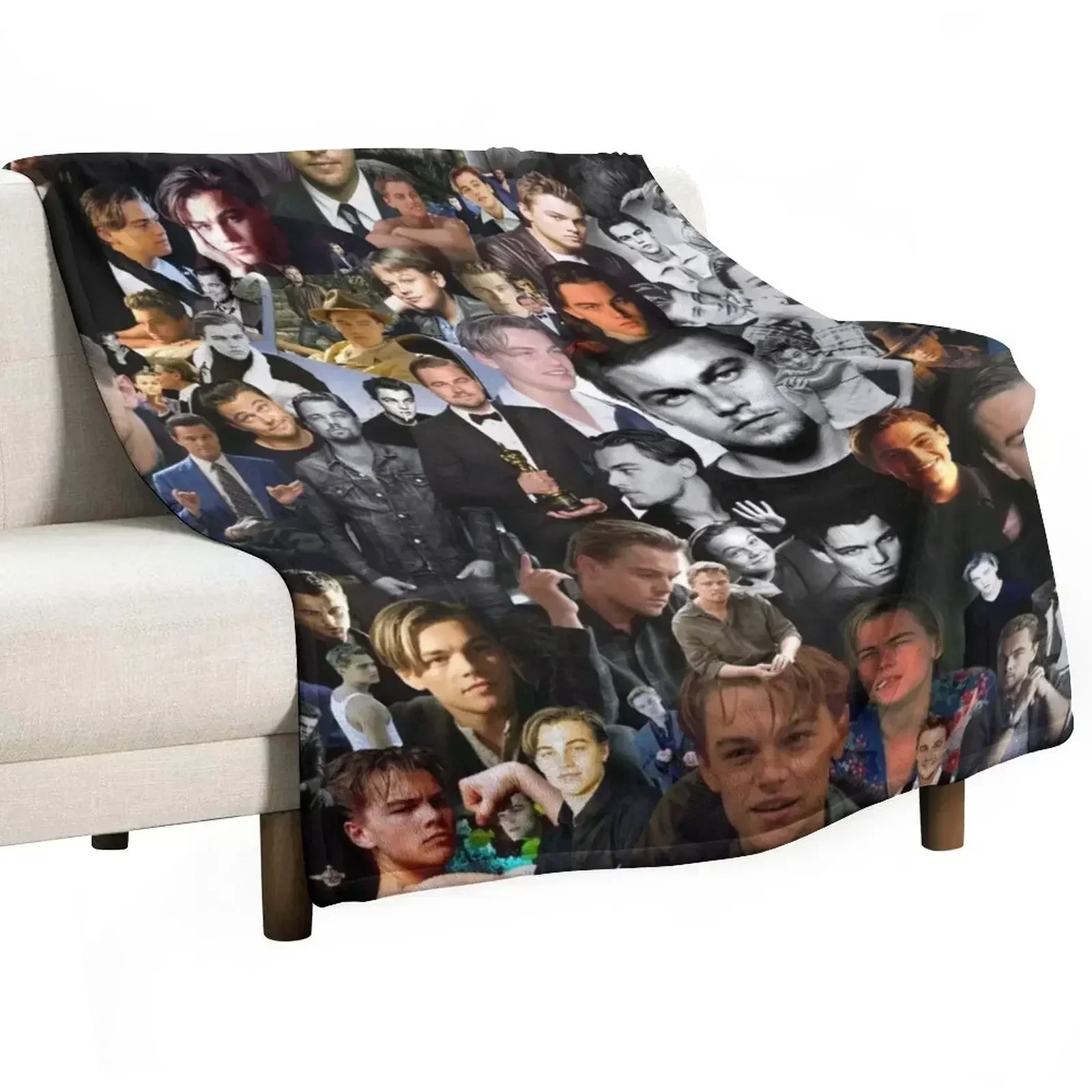 Leo DiCaprio Throw Blanket Cute Thin Heavy Blankets