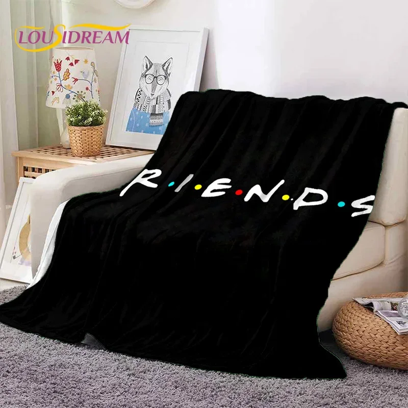 Latest Friends Classics TV 3D Soft Flannel Blanket for Beds Bedroom Sofa Picnic,Throw Blanket for Cover Outdoor Leisure Kid Gift