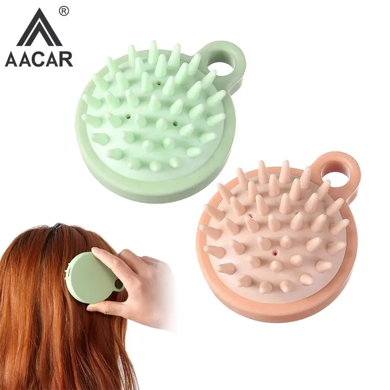 1pc Silicone Shampoo Scalp Hair Massager Shampoo Massage Comb Bath Massage Brush Scalp Massager Hair Shower Brush Comb Care Tool