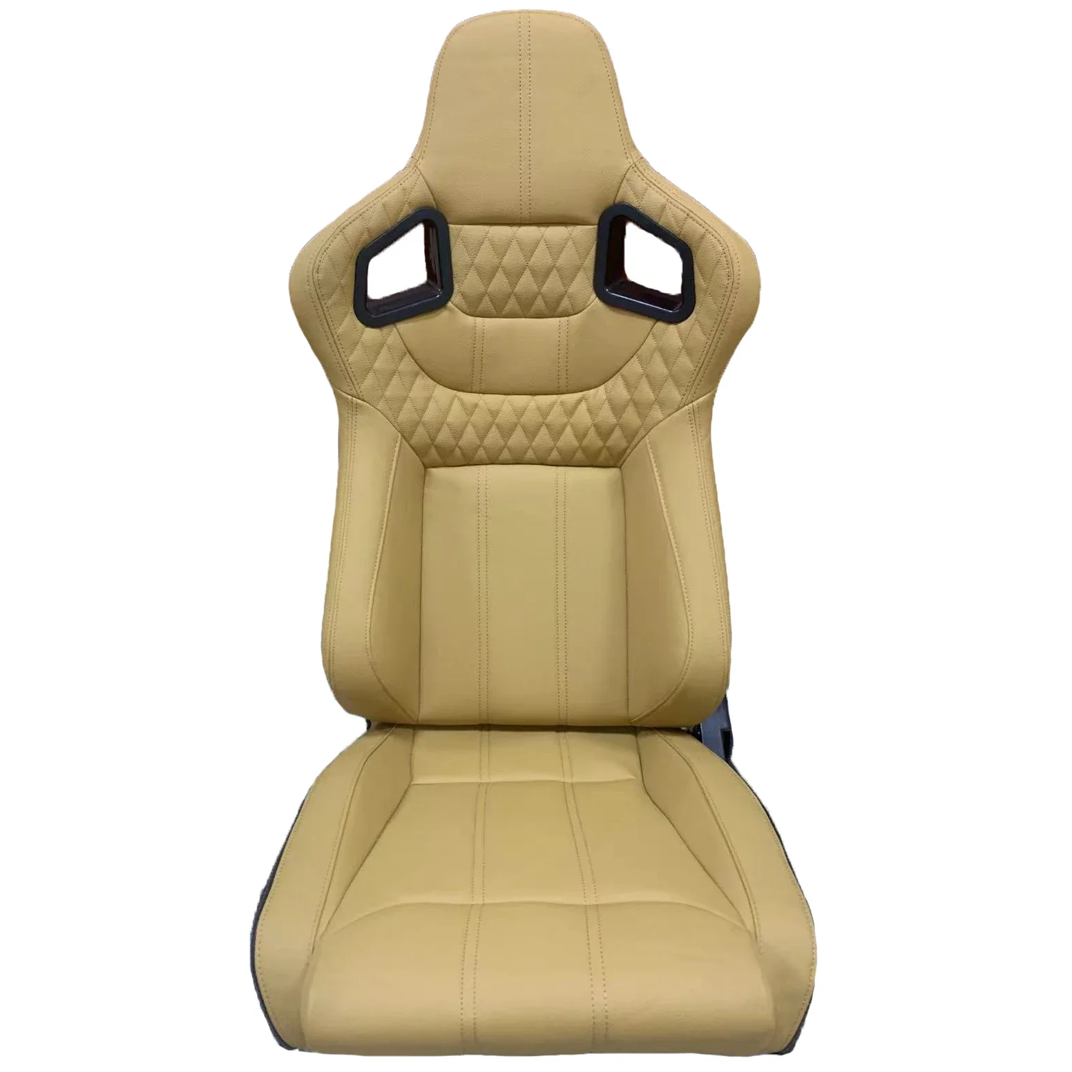 -for 9005 Black High Quality Leather Car Vehicle Sport Adjustable Bucket SIM Racing Car Seats view 3