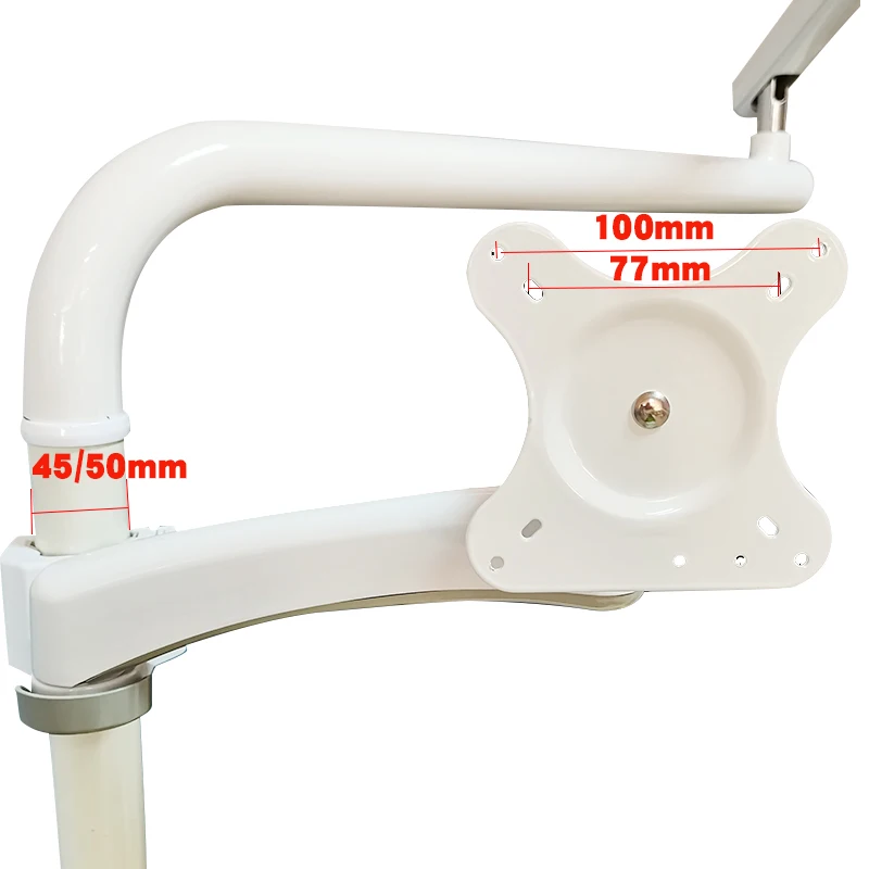 Uchwyt monitora dentystycznego uchwyt ramki na fotel dentystyczny doustna kamera endoskopowa uchwyt do monitora LCD uchwyt monitora narzędzie