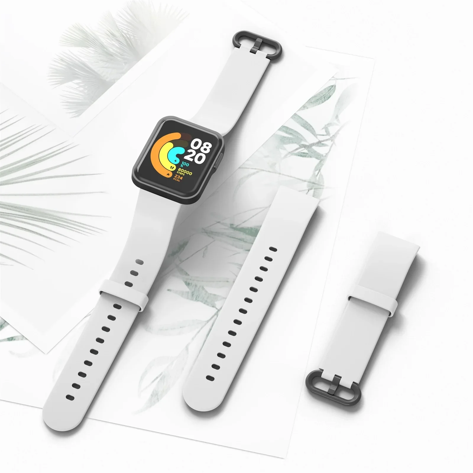 Sport-Silikonarmband für Redmi Watch 2/1 Lite/Horloge 2, offizielles verstellbares Armband für Xiaomi Mi Watch Lite 2/Poco Watch – Detail 4