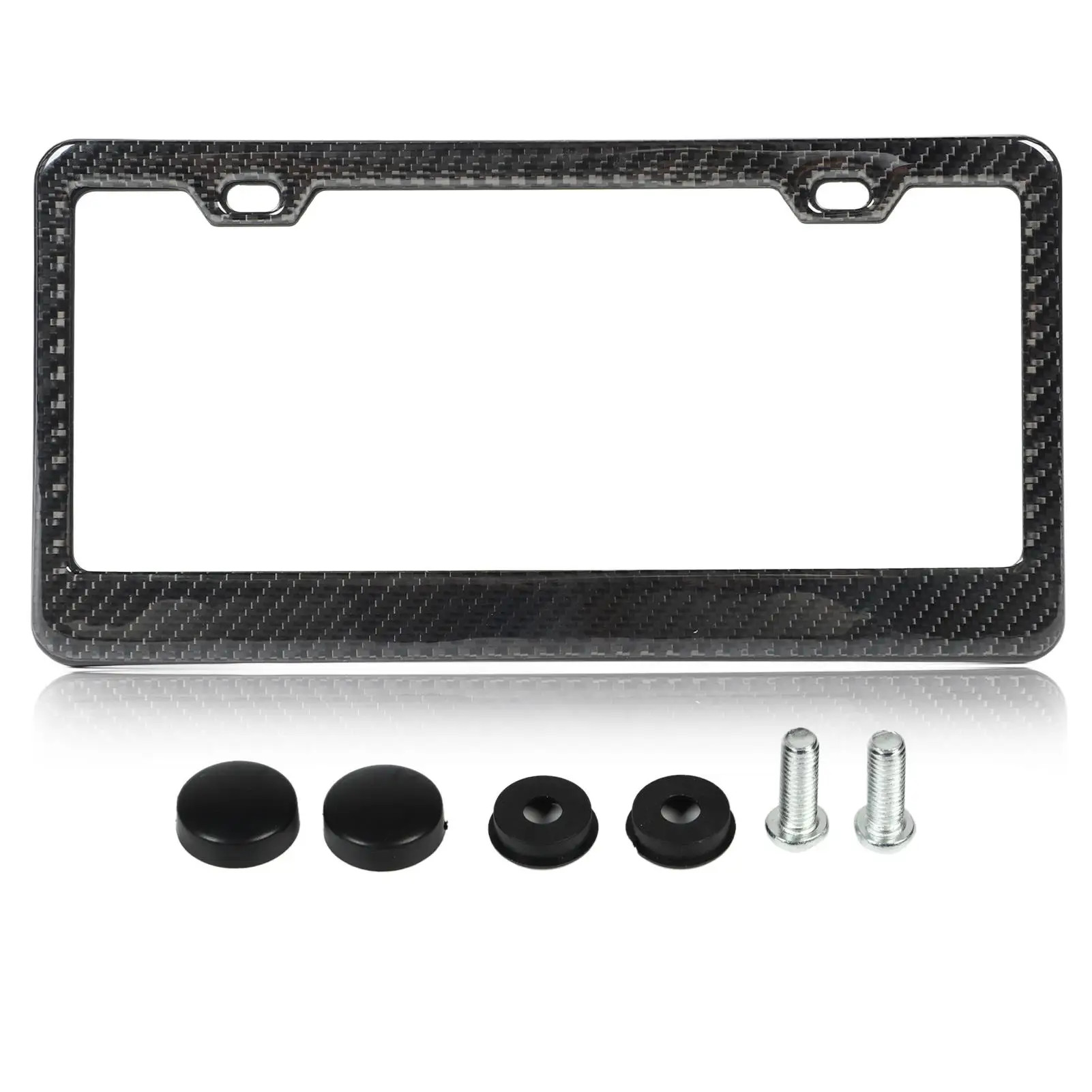 

Держатель лицензии Рамка лицензии из углеродного волокна высокой прочности для автомобиля