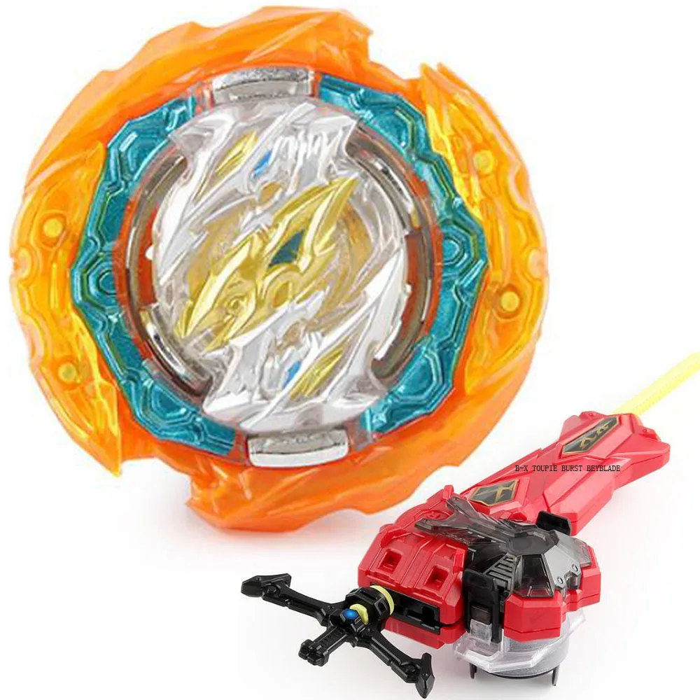 B-X TOUPIE BURST BEYBLADE metal fusion launcher BURST DB Booster B-180 Dynamite Belial.Nx. new Launcher
