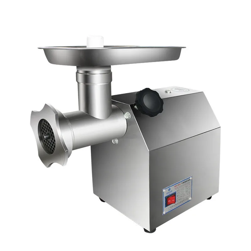 

Commercial Small Meat Grinder Stainless Steel Multi-Functional Meat Chopper Kitchen Household Automatic Desktop Meat Grinder Man