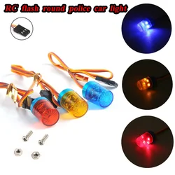 RC jasna dioda LED wielofunkcyjny okrągły Ultra lampa strobing-blasting miga tryb szybkiego powolnego obracania dla samochodu RC HSP Axial