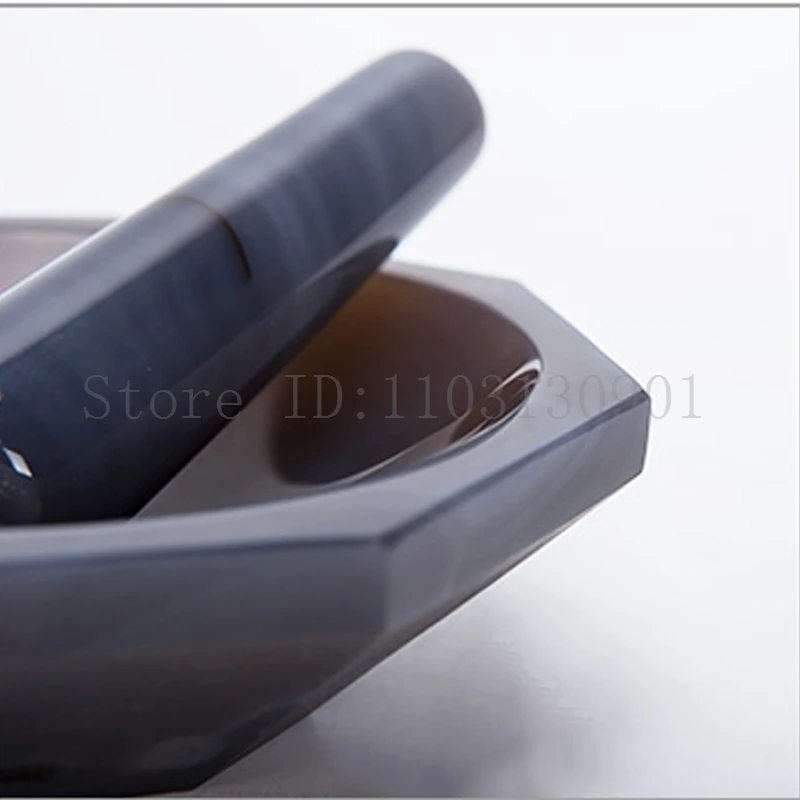 30mm-130mm Laboratory Use Carnelian Mortar and Pestle FIRST-GRADE Pure and Natural AGATE Mortar with Pestle