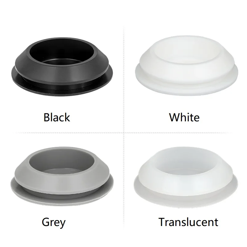 7mm-14mm Silicone Plug Rubber Stopper T-plug Soft Match High Elasticity Cap Cover Seismic Eyelet Muffling Thermostability