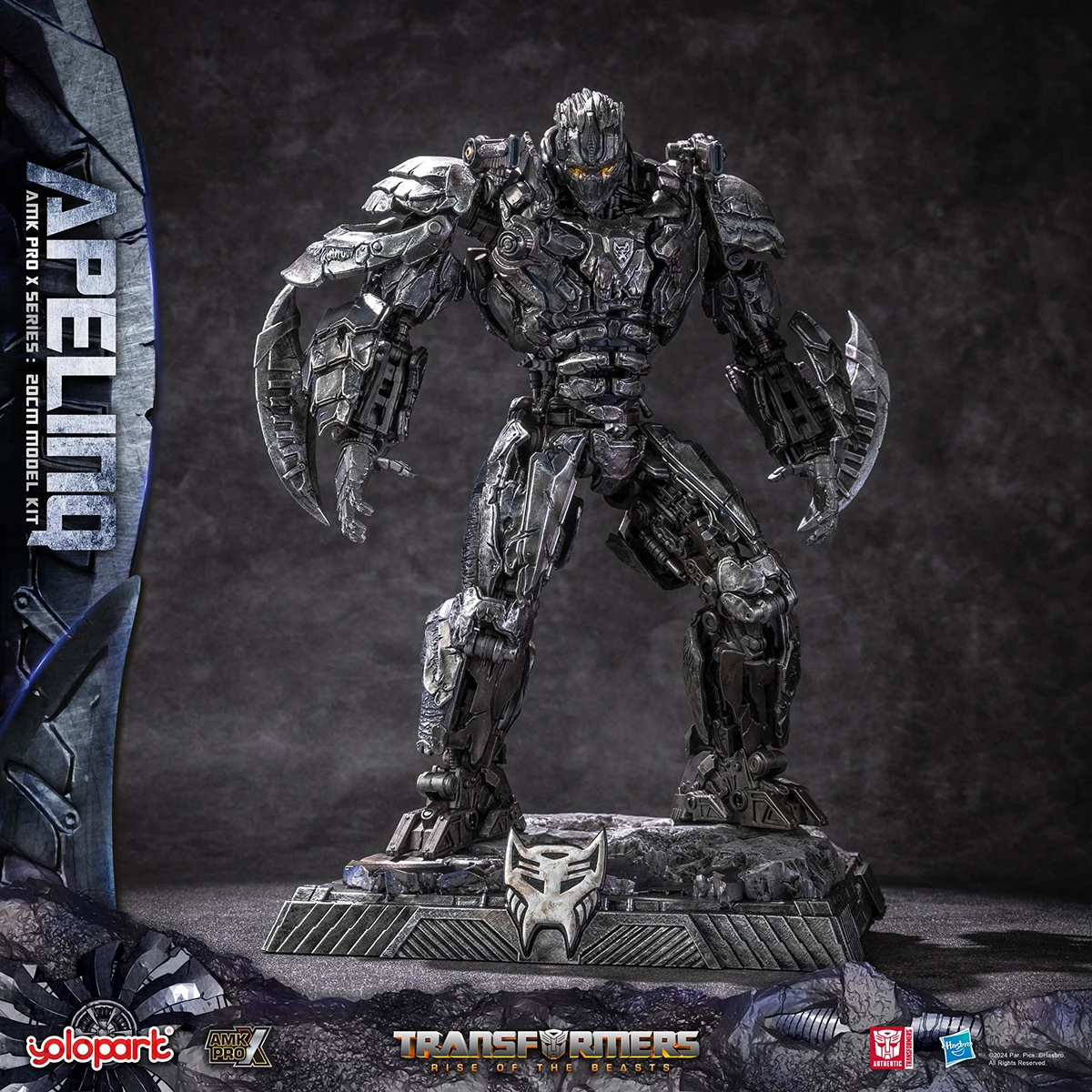 HiPlay YoloPark plastic modelsets: Sheng Yuan Captain Gorilla actiefiguren GJ