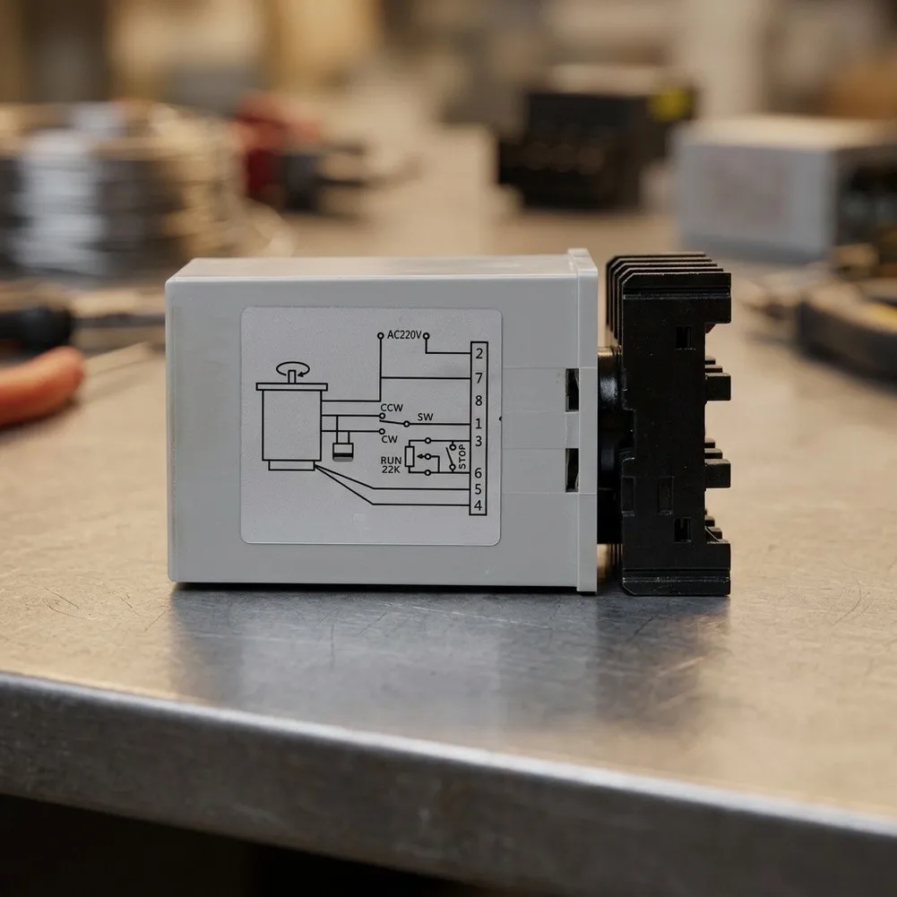 AC220V SS22 Motor Controller for 6W 250W Single Phase AC Gear Motors with Built in For Transformer and Potentiometer Adjustment