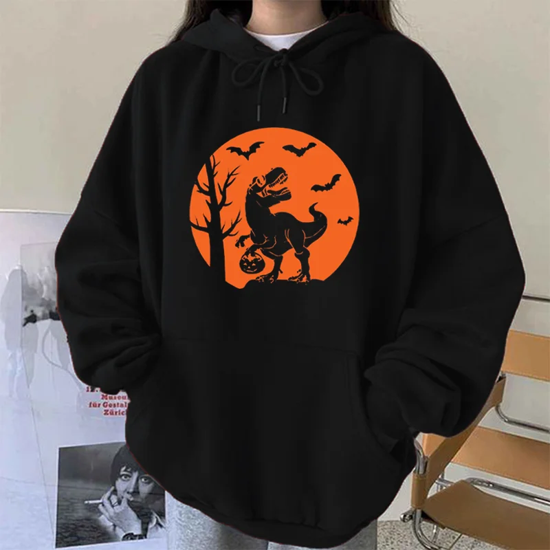 

Seeyoushy Halloween Printing Women Sweatshirt Hoodies Tops Graphics Long Sleeve Casual Pullovers Sudaderas Winter Clothes Women