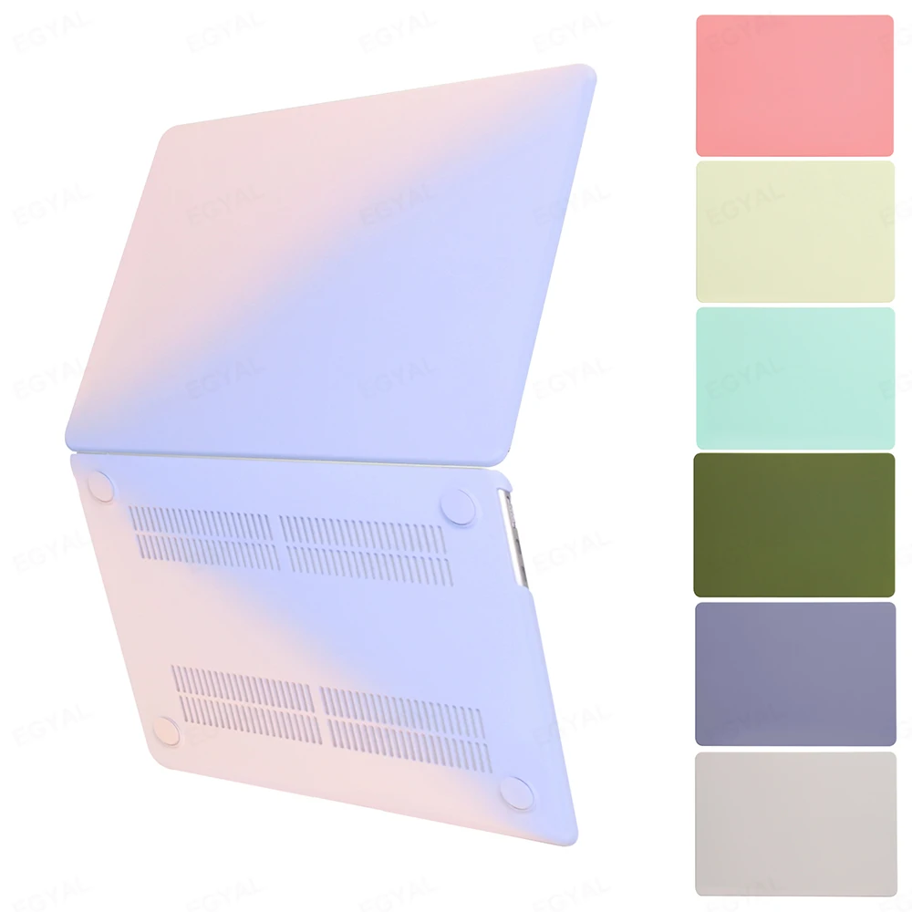 Laptop Case For Macbook Air 13.6 Case M2 2023 Air 15 Funda For MacBook Air 13 Cover M1 2021 2022 Pro 13 Funda Pro 14 shell A2442