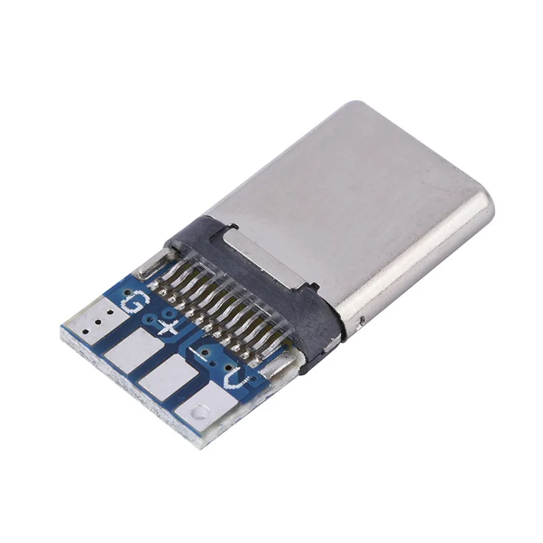 10pcs USB 3.1 Fast Charging Male Socket Receptacle Connector 12PIN Type C Adapter To Solder Wire & Cable PCB Board Module