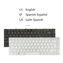 US English LA Spanish Laptop Keyboard For Toshiba Satellite L800 L830 L805 L805D L840 L845 L840D L845D M800 M805 M840 M845