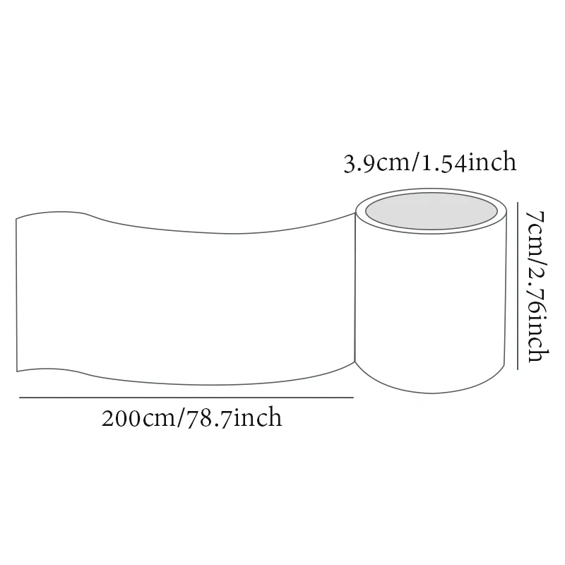 200cm/roll Garden Fence Theme PET Tape Handmade Account Landscape Tape Creative Collage Material DIY Greeting Card Decorative