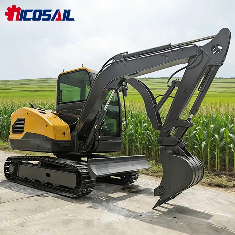 

Новый мини-гусеничный экскаватор, совместимый с EPA и EUR5 — высокое качество для сельскохозяйственных и животных