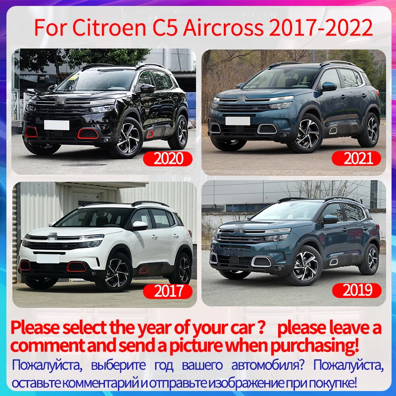 Car Floor Mat For Citroen C5 Aircross 2017-2022 Accessory Upholstery Custom Car Floor Mats Leather Full Carpet Accessories 3pcs